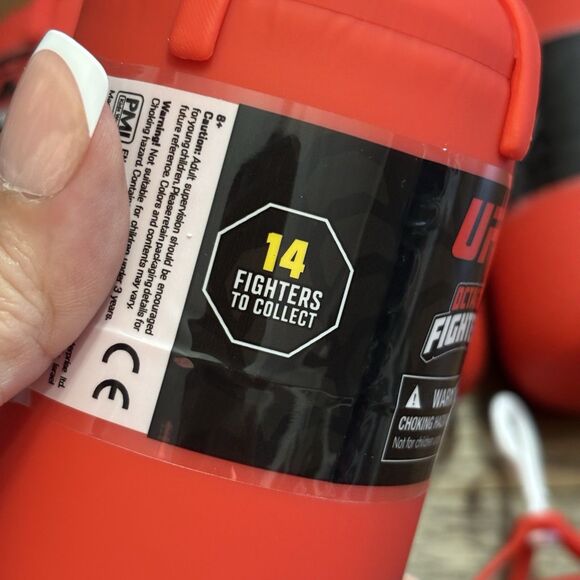 (6) UFC Octagon Fighters Mini Action Figures Blind Toy Unopened Punching Bag - Picture 3 of 5